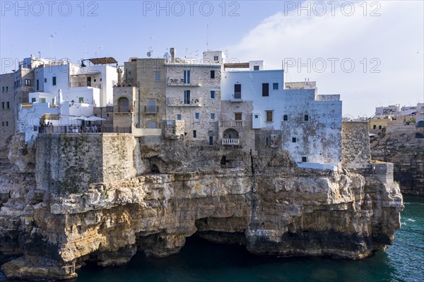 Aerial view of Polignano a Mare