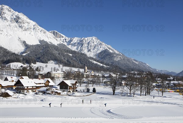 Cross-country ski run