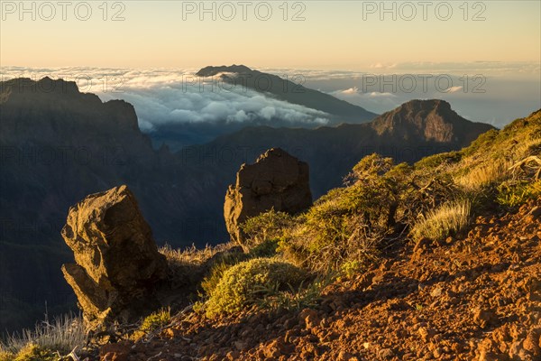 Morning atmosphere at the Mirador de Los Andenes