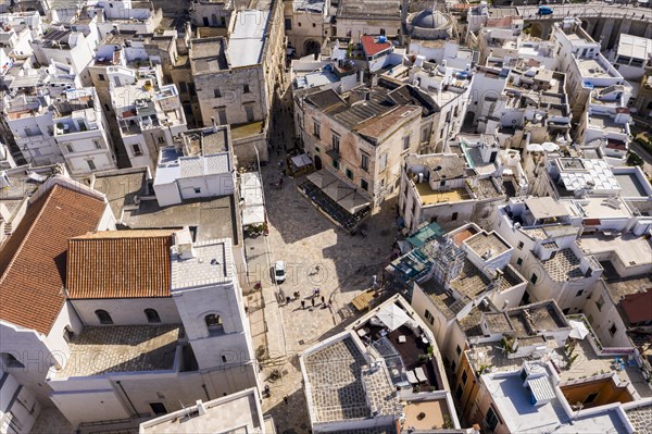 Aerial view of Polignano a Mare