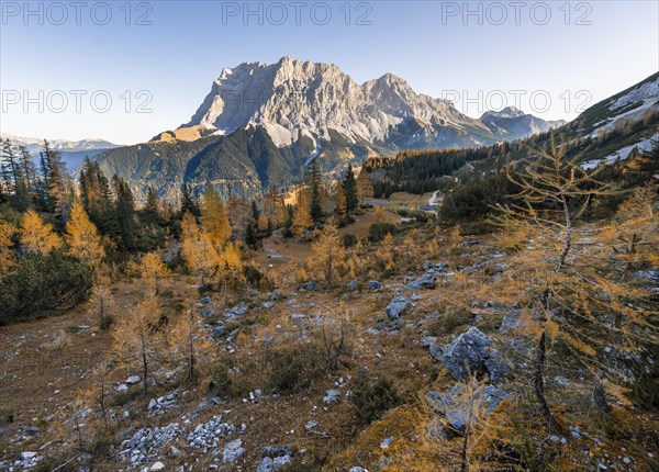 View of the Zugspitze