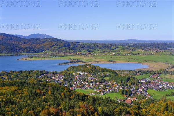 Lake Kochel and Kochel am See