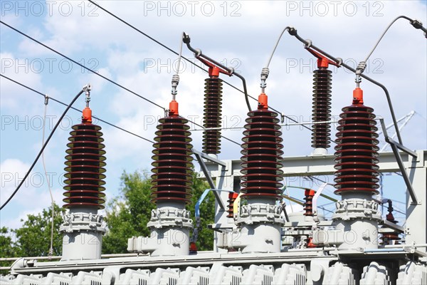 Isolators at an electrical substation