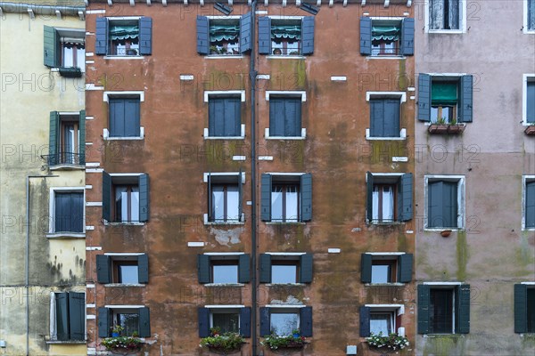Historic houses on the Campo del Ghetto Nuovo