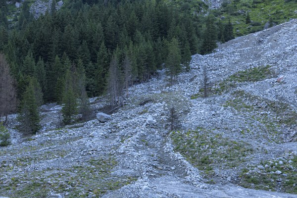 Big rockfall