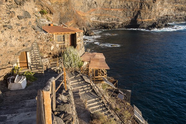 Cave dwelling on the cliffs near Puntagorda