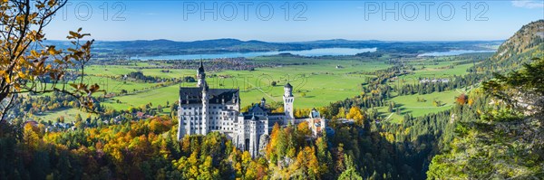 Neuschwanstein Castle near Hohenschwangau