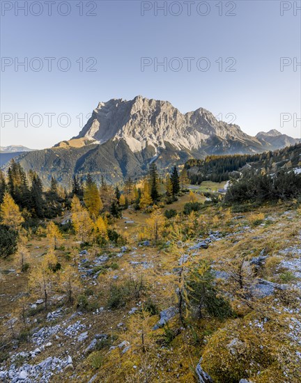 View of the Zugspitze