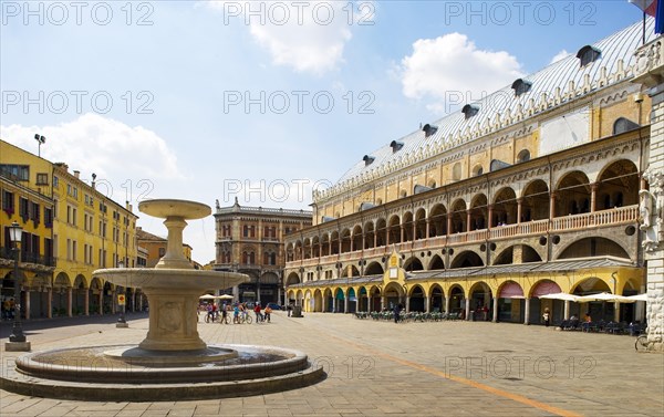 Piazza delle Erbe with Palazzo della Ragione