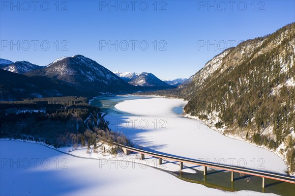 Bridge over Sylvensteinsee