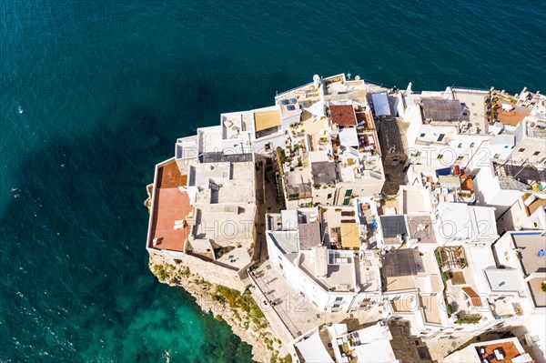 Aerial view of Polignano a Mare