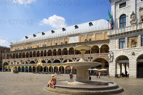 Piazza delle Erbe with Palazzo della Ragione