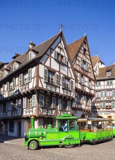 Half-timbered houses