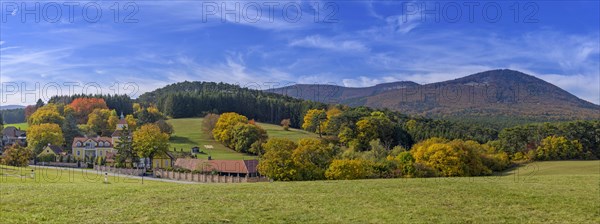 View of the village of Alkersdorf