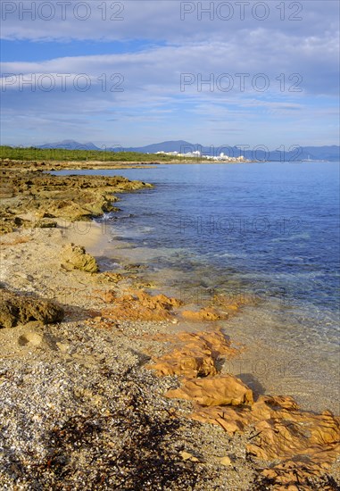 Rocky coast near Can Picafort