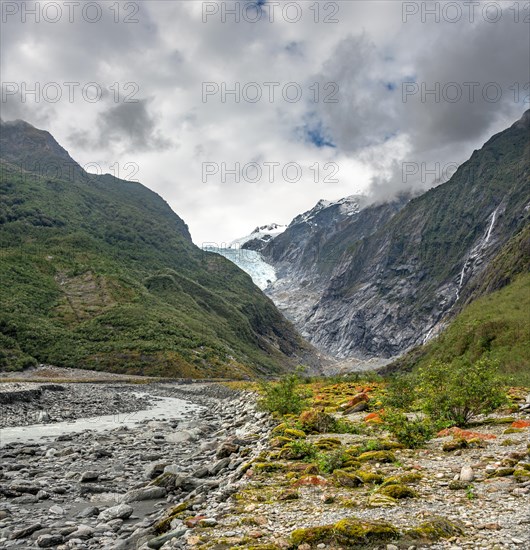 Glacier river Waiho River