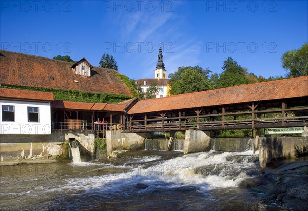 Weir system on the river Feistitz