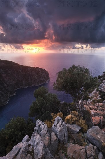 Sunset over the Butterfly Valley