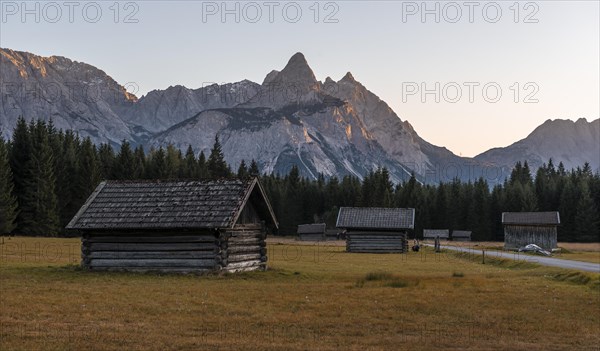 Meadow with Heustadln