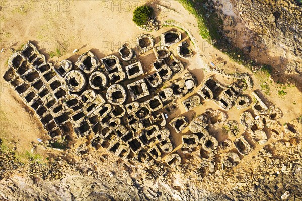 Necropolis of Son Real from above