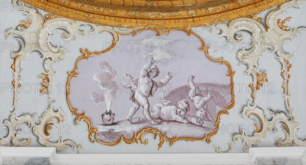 Ceiling fresco by Martin Heigl