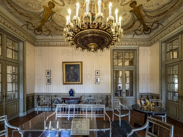 Interior view Palacio Nacional de Queluz