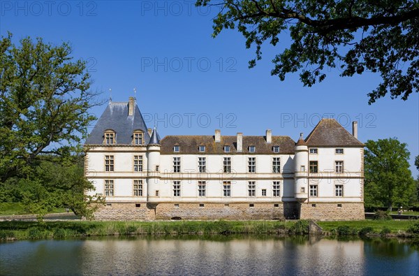 Moated castle