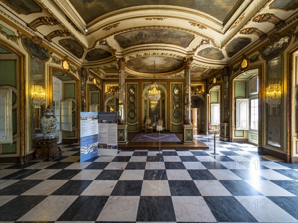 Interior view Palacio Nacional de Queluz