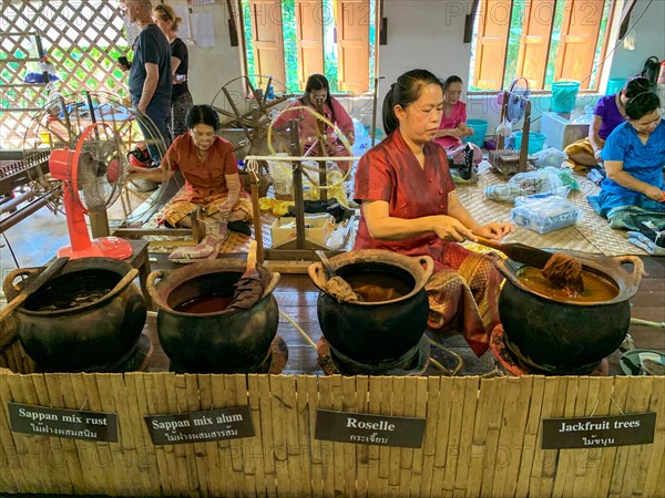 Silk factory Chiang Mai