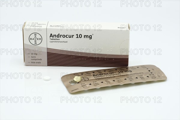 Androcur 10mg cyproterone acetate tablets