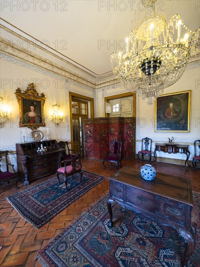 Interior view Palacio Nacional de Queluz