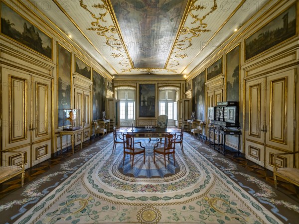 Interior view Palacio Nacional de Queluz