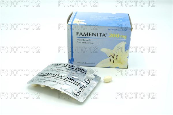 FAMENITA 200mg progesterone soft capsules