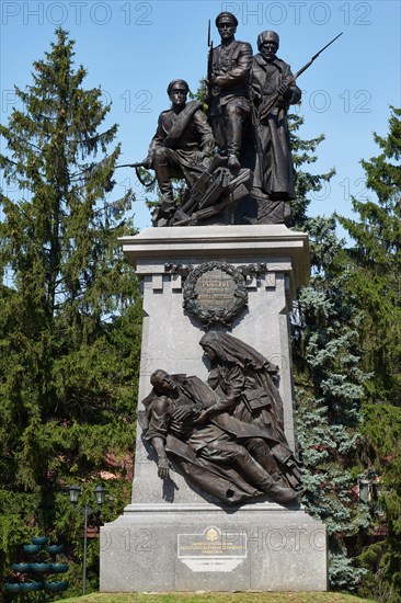 War memorial to the Russian soldiers in the First World War