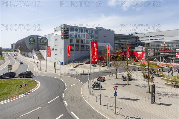 Building with main entrance