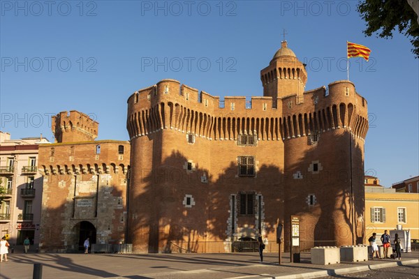 The city gate Le Castillet