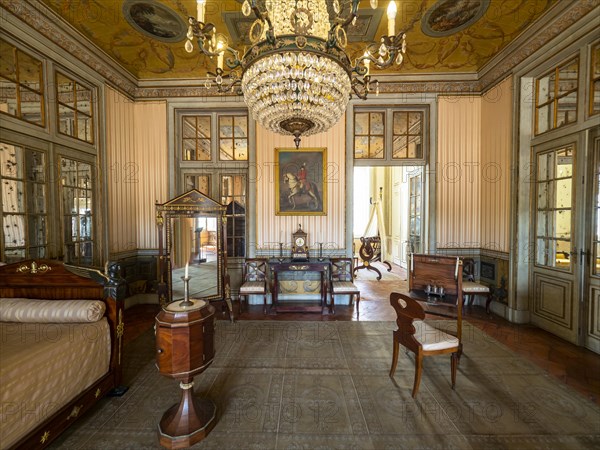 Interior view Palacio Nacional de Queluz