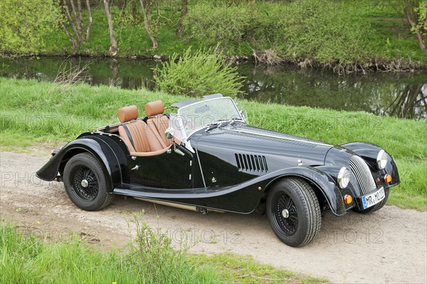 Morgan Plus 4 at the Lahn