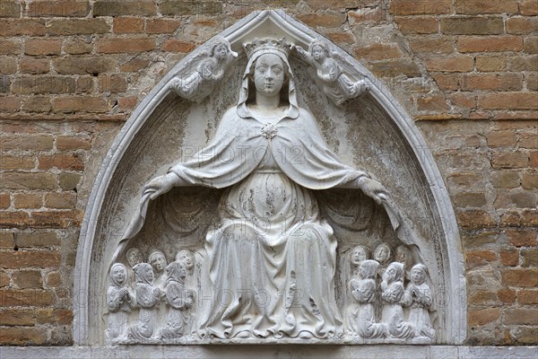Relief of the Virgin Mary