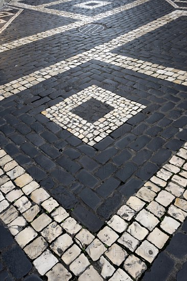 Stylishly paved street