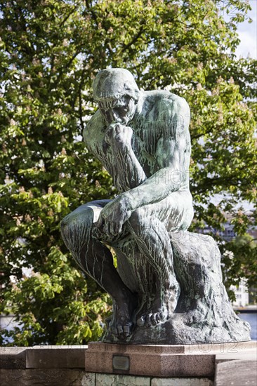 The Thinker by Auguste Rodin