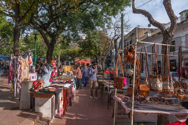 Flea market in San Telmo