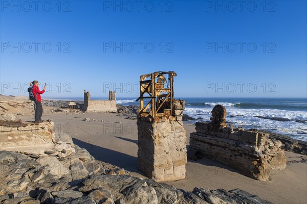 Ruins of a diamond washing plant