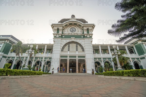 Historic railway station built by Portuguese in Maputo