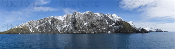 Snow covered mountains