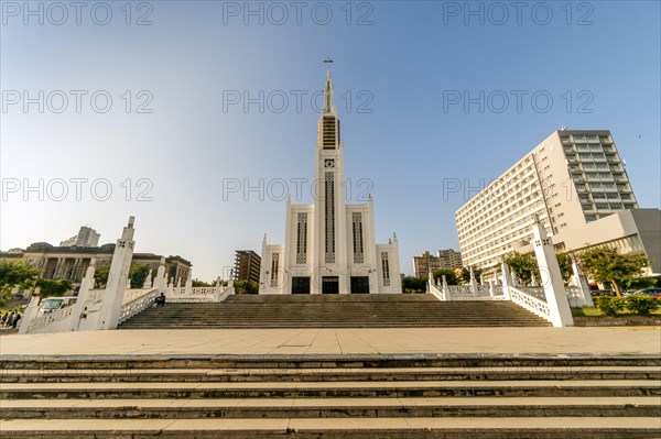 Maputo Cathedral on Independence Square in Maputo