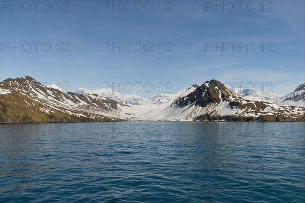 Snow covered mountains