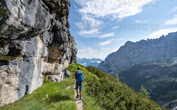 Young hiker