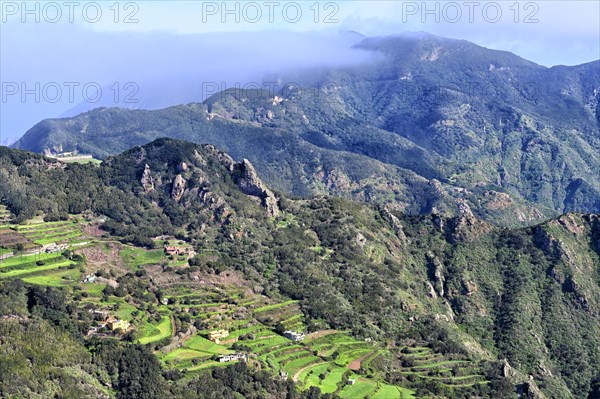 View over the Anaga rural park and mountains