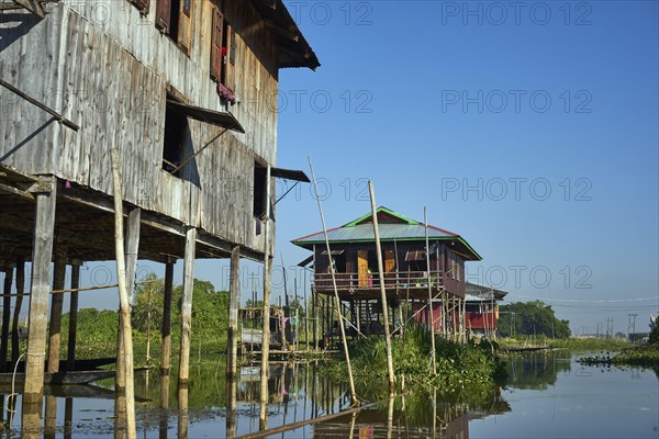 Houses on stilts